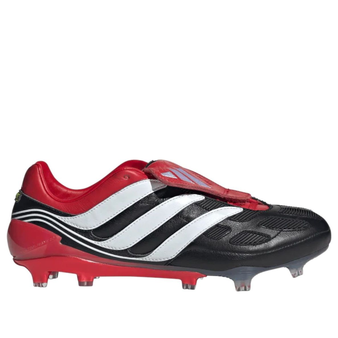 Adidas Predator Precision FG 'Black White Collegiate Red' — фото 2