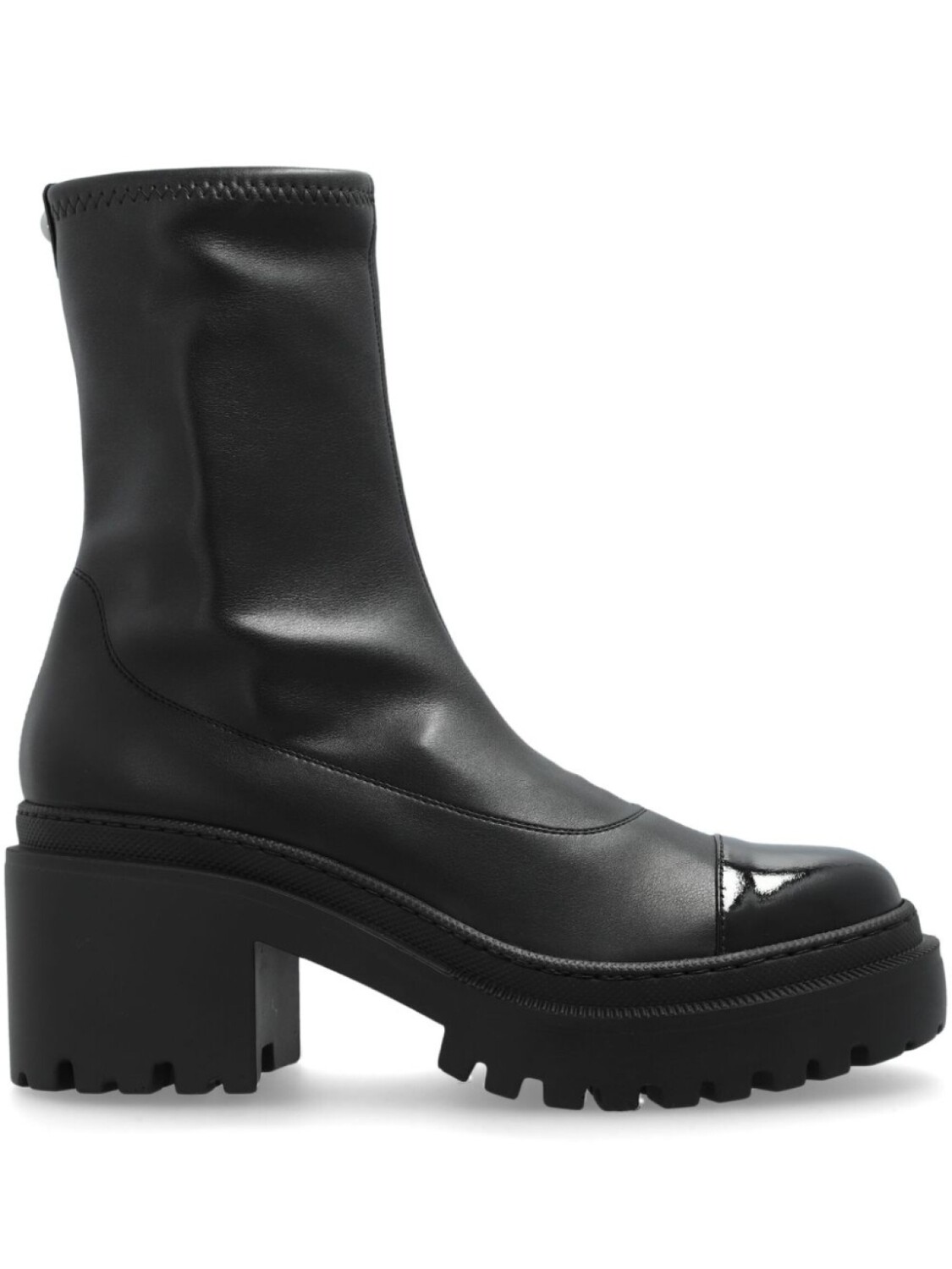 Giuseppe Zanotti ботинки Vicentha 75 мм из кожи, черный