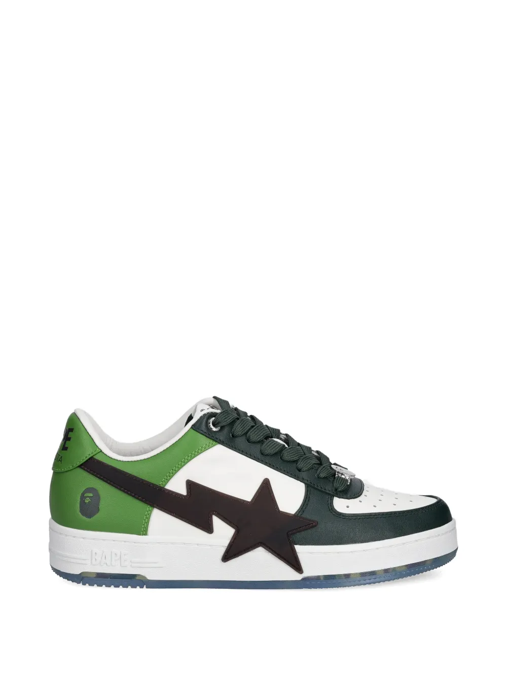 

Кроссовки bape sta os m2 A BATHING APE, зеленый