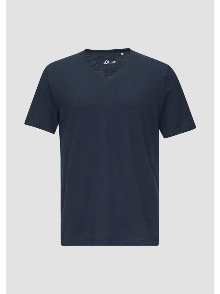 

s.Oliver Футболка цвета 5978_navy, Синий, s.Oliver Футболка цвета 5978_navy