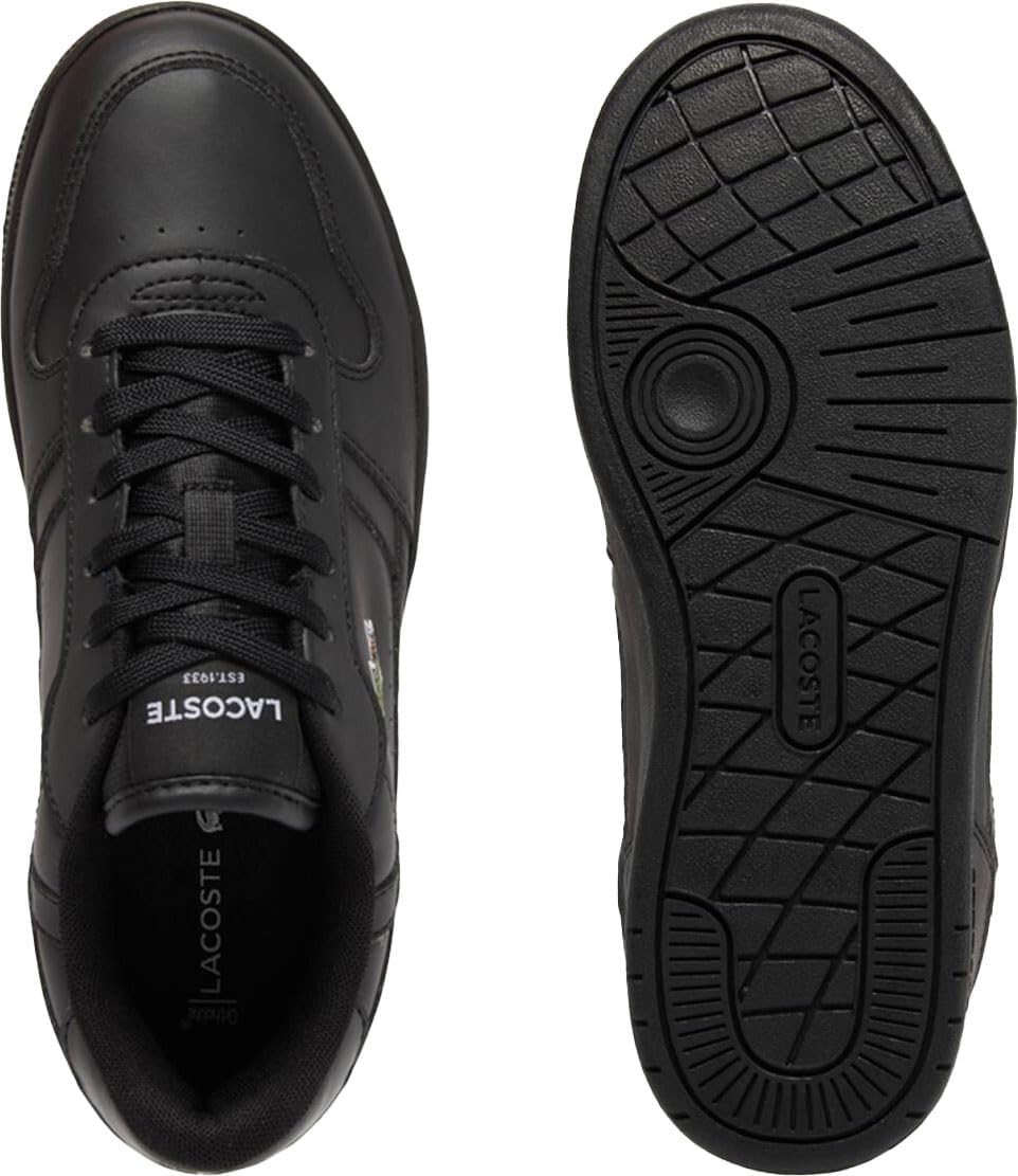 Кроссовки Lacoste для детей и подростков, комплект T-Clip, черный — фото 3