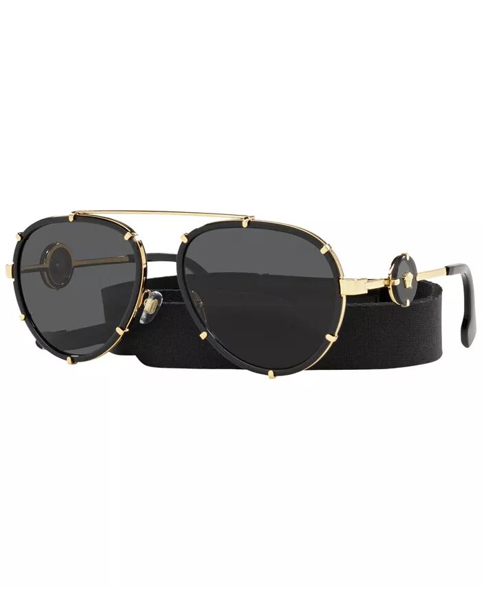 

Женские солнцезащитные очки Versace, черный