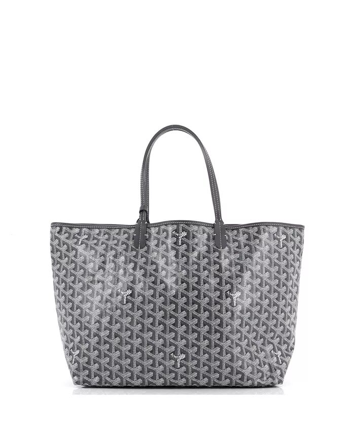 

Сумка-тоут PM Saint Louis из парусины с покрытием Claire Voie Pre-Owned Goyard, серый