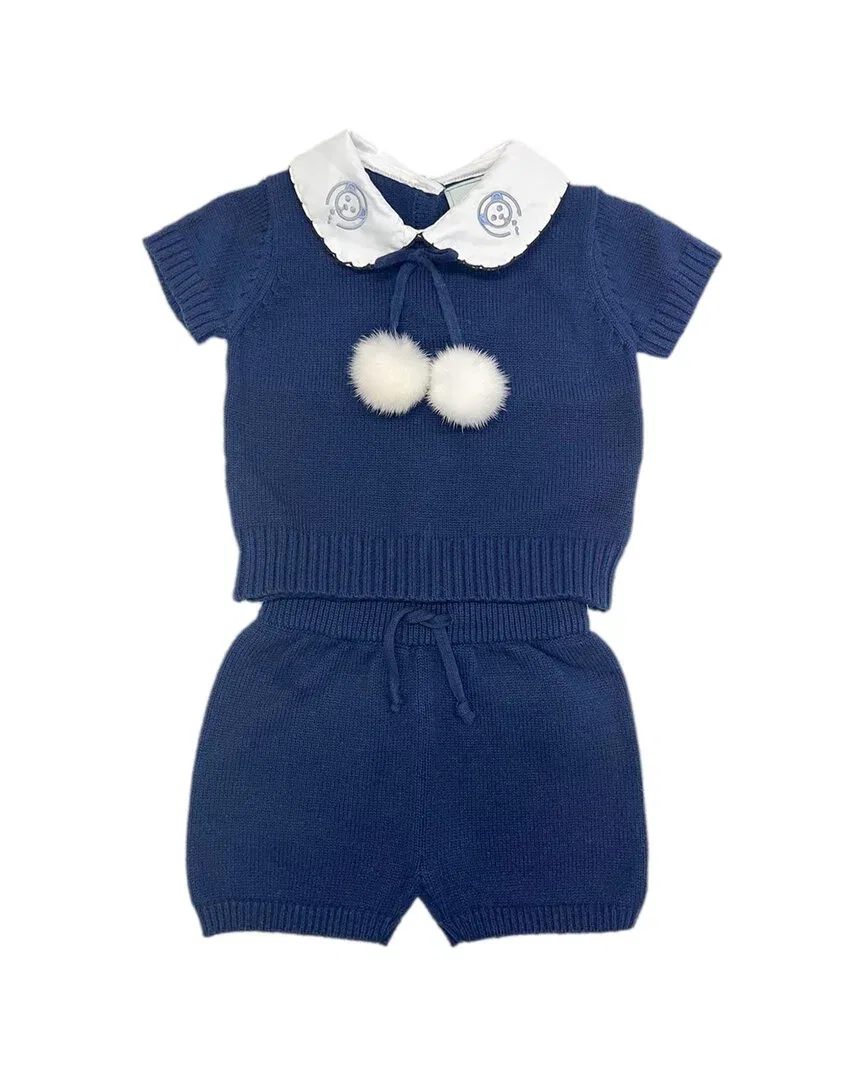 Комплект Petite Maison Kids Billie: топ и шорты, синий