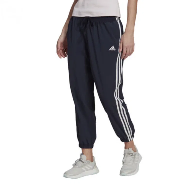 Повседневные брюки 7/8 Adidas Legend Ink/White — фото 3