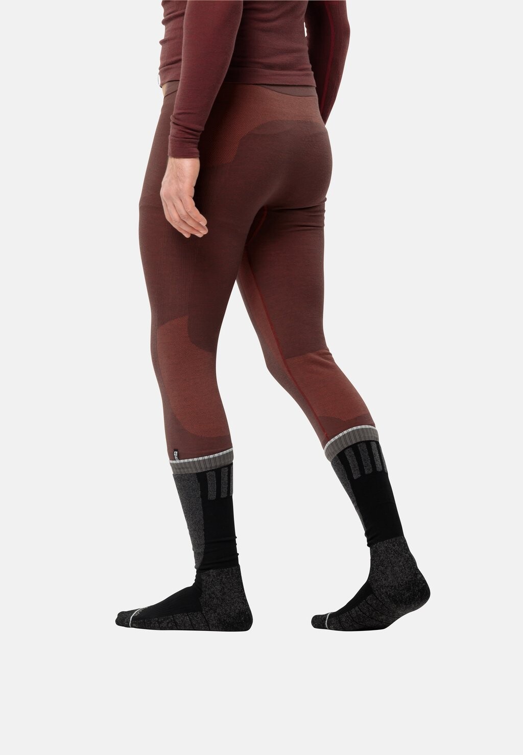 

Спортивные брюки 3/4 SEAMLESS Jack Wolfskin, коричневый