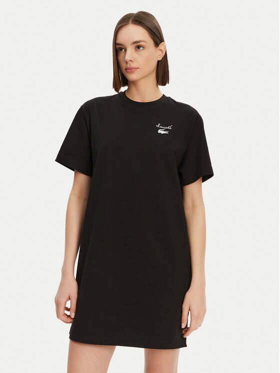 

Платье на каждый день стандартный крой EF9573 Lacoste, черный
