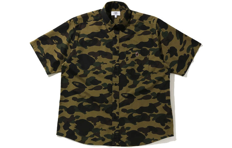 

Рубашка серии Ape Head для мужчин A Bathing Ape, зеленый