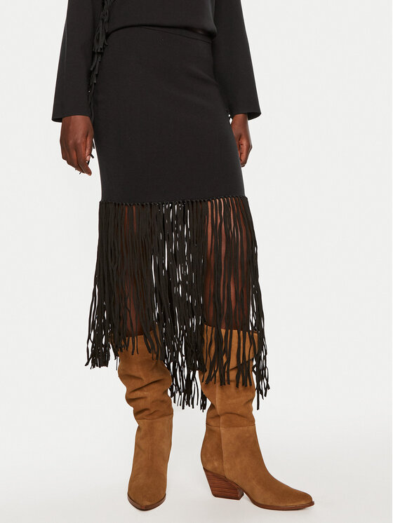 

Юбка-карандаш slim fit Tayru 243123024376 Munthe, черный