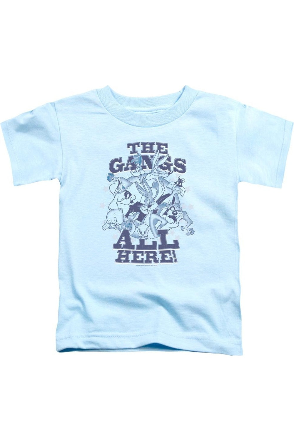 

Футболка с коротким рукавом Looney Tunes Blue Gang для малышей Gildan