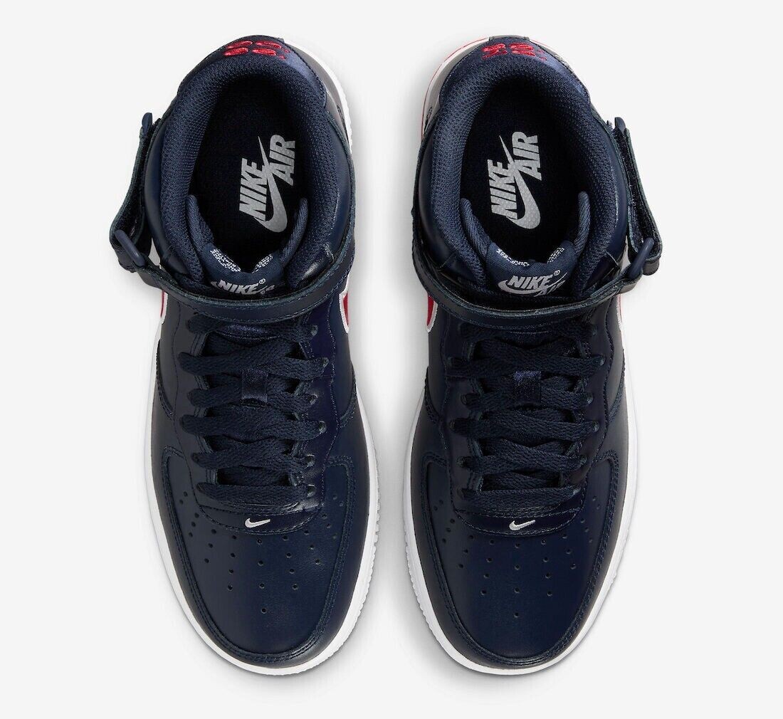 

Женские кроссовки Nike Air Force 1 Mid FJ0728-400 Houston Comets Four Peat NR8326, синий