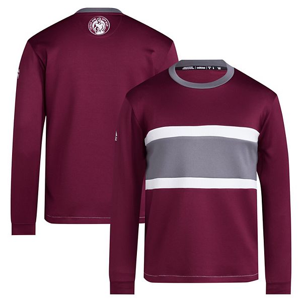 Мужской бордовый свитшот Texas A&M Aggies 12th Man Adidas — фото 2