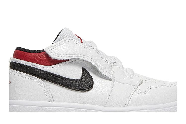 Кроссовки Air Jordan Air Jordan 1 Low ALT TD 'White Gym Red', белый — фото 3