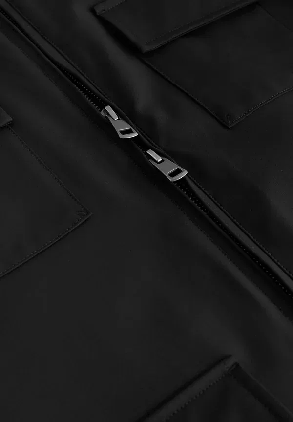 Куртка Regular Fit Smart Technical Showerproof Four Pocket Field Summer Jacket Next, черный — фото 3