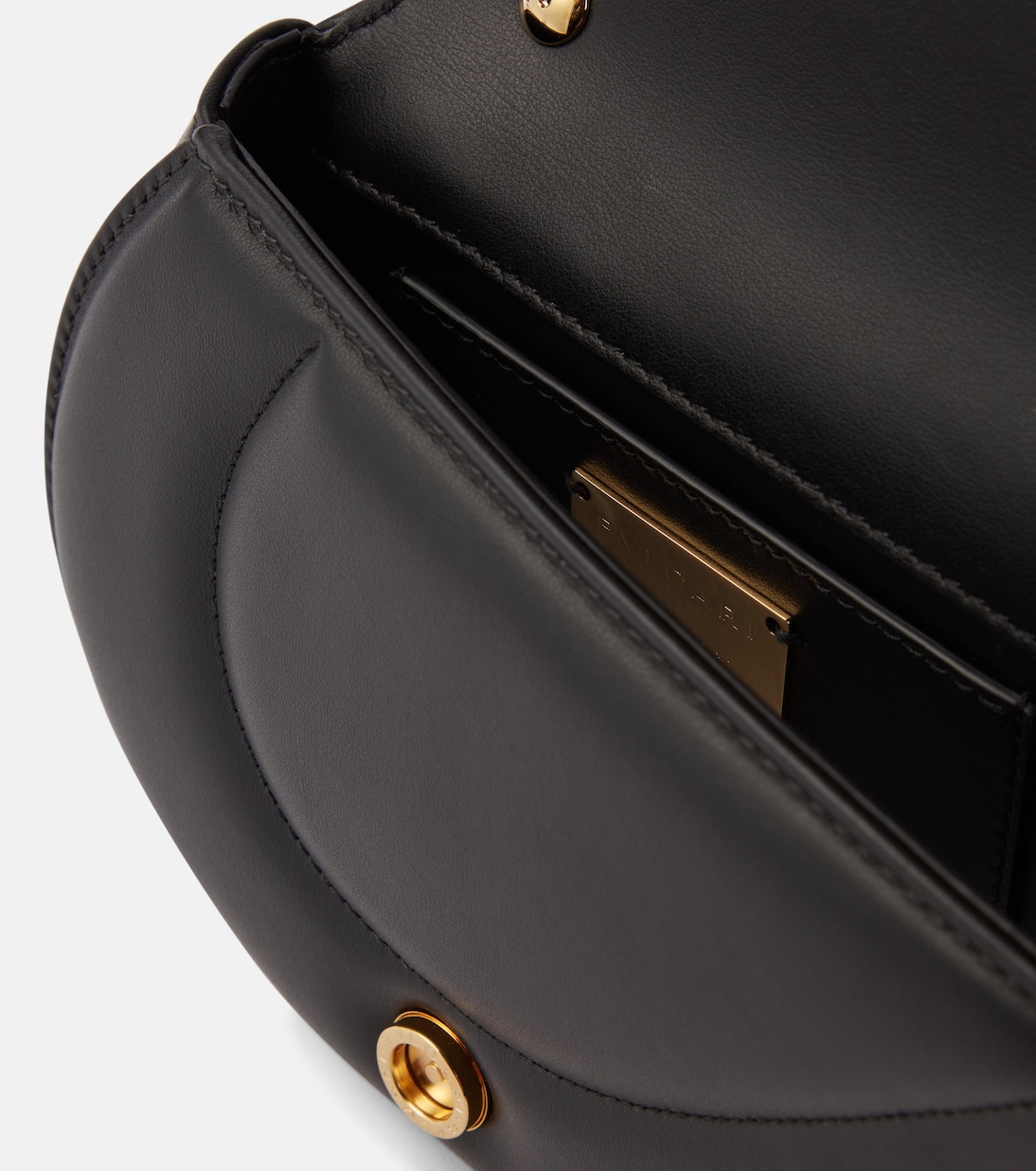 Кожаная сумка-тоут Serpenti Cuore 1968 Bvlgari, черный — фото 3
