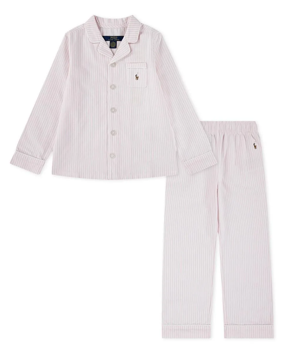 

Пижама Oxford для девочки Polo Ralph Lauren, розовый