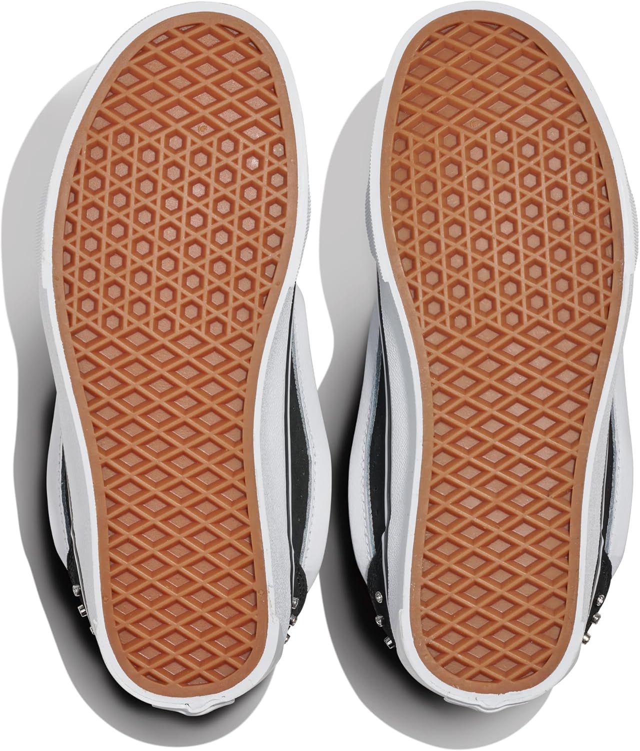 Кроссовки Vans Knu Skool для взрослых унисекс, белый/черный — фото 4