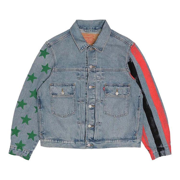 

Куртка Denim Tears x CPFM 4th of July Denim Plant Jacket, Blue