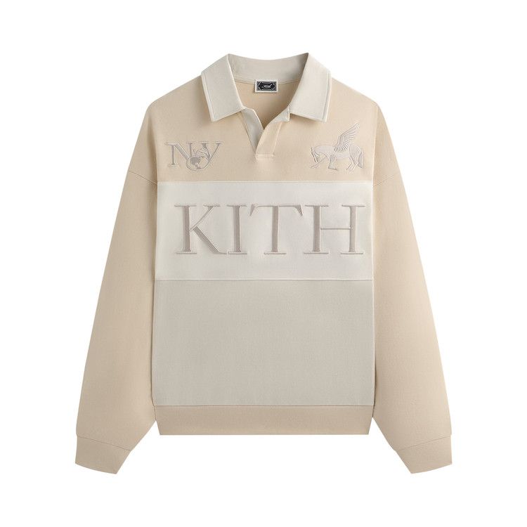 

Пуловер Kith Rugby Nelson Collared Pullover, Veil
