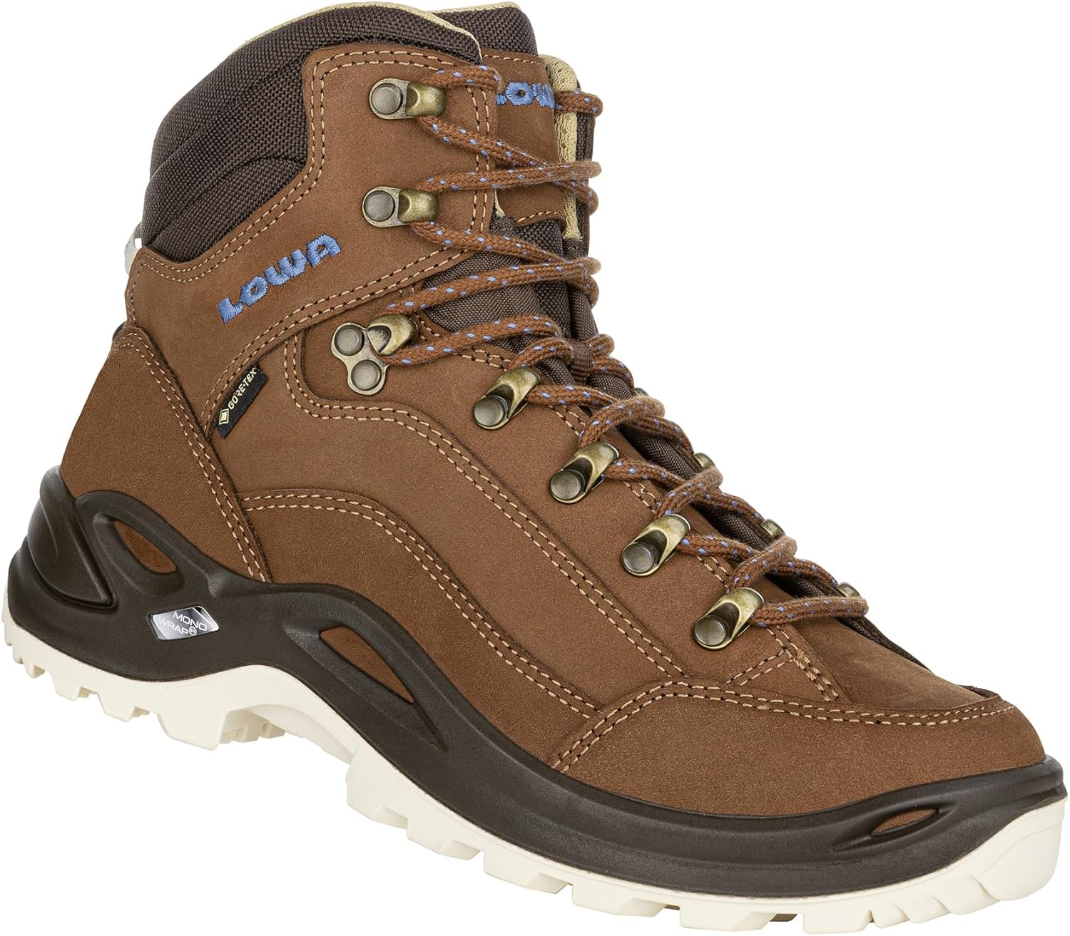 Мужские походные ботинки Lowa Renegade GTX Mid, коричневый — фото 4