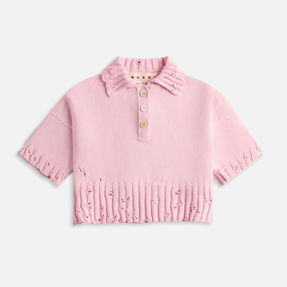 

Рубашка Marni Polo, цвет Pink Gummy