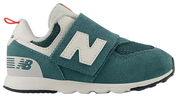 Кроссовки New Balance 574 New-B Hook & Loop Toddler 'New Spruce Blast Red', зеленый