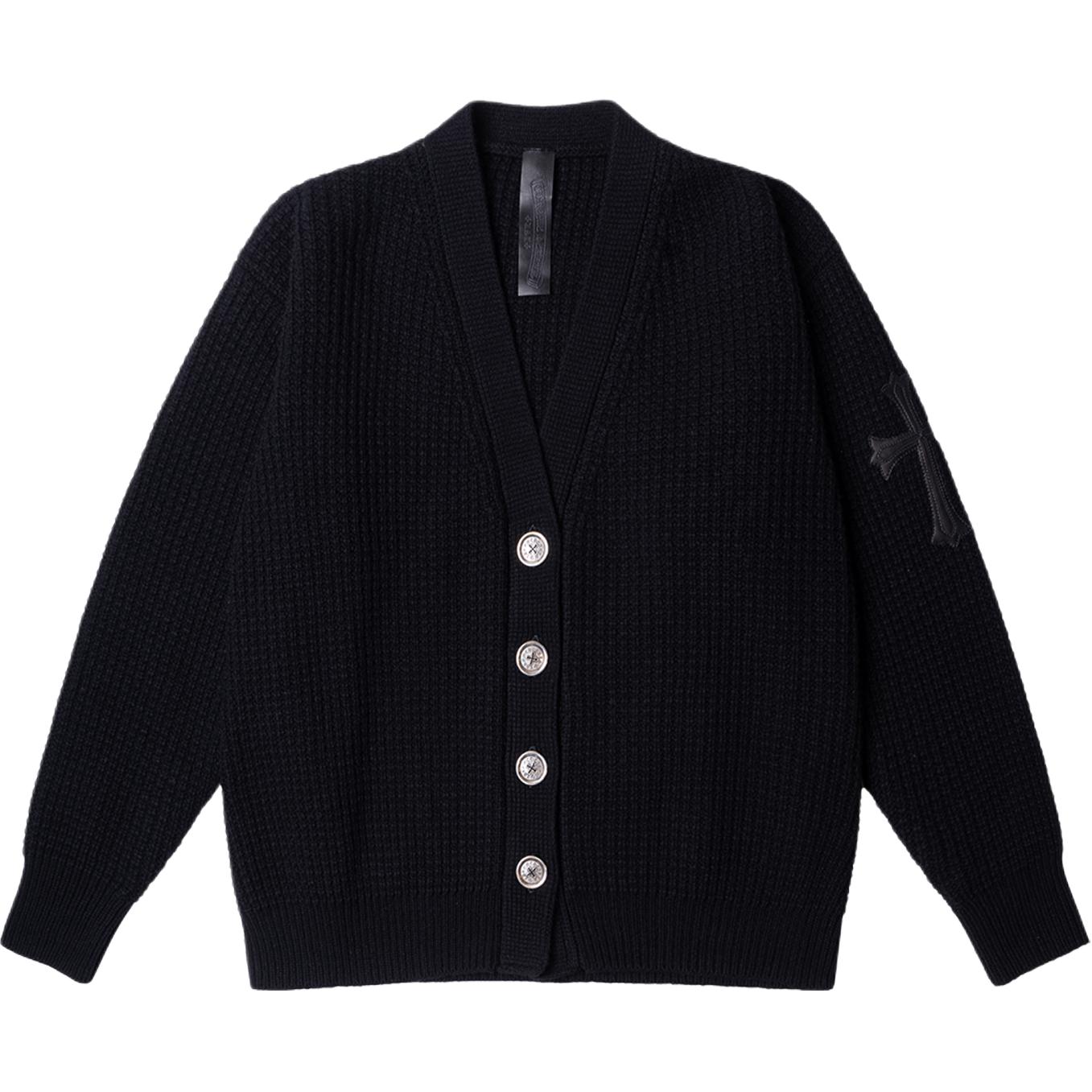 

Кашемировый свитер Unisex Chrome Hearts, черный