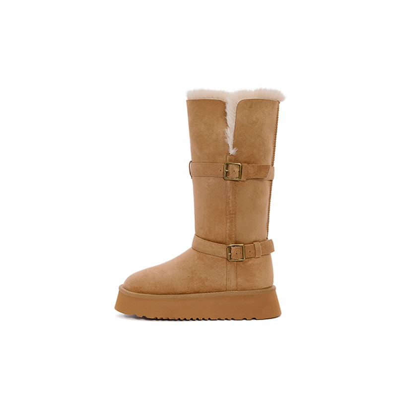 Ботинки Thermal Knee High Snow Boots Women's ST&SAT, Camel