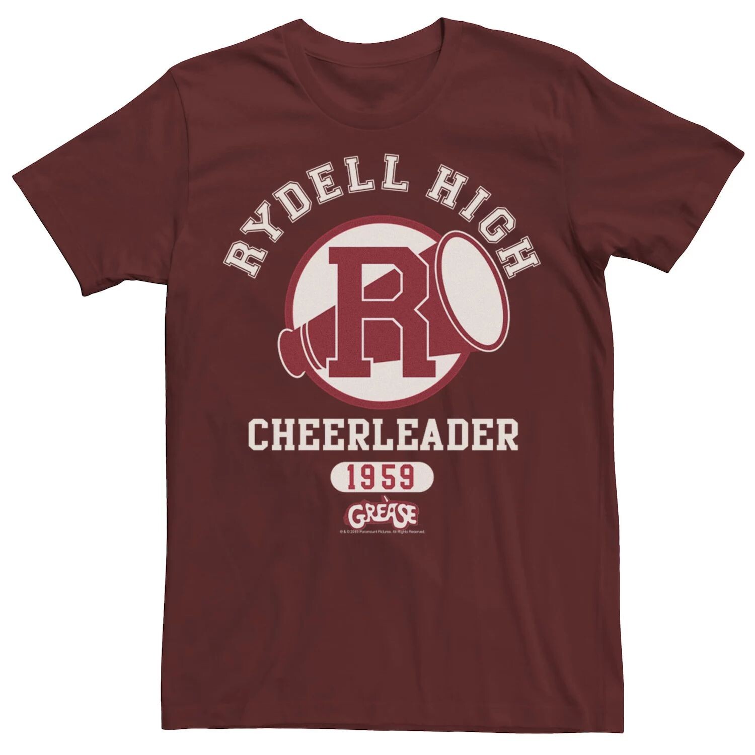 

Мужская футболка с логотипом Grease Rydell High Cheerleader Licensed Character