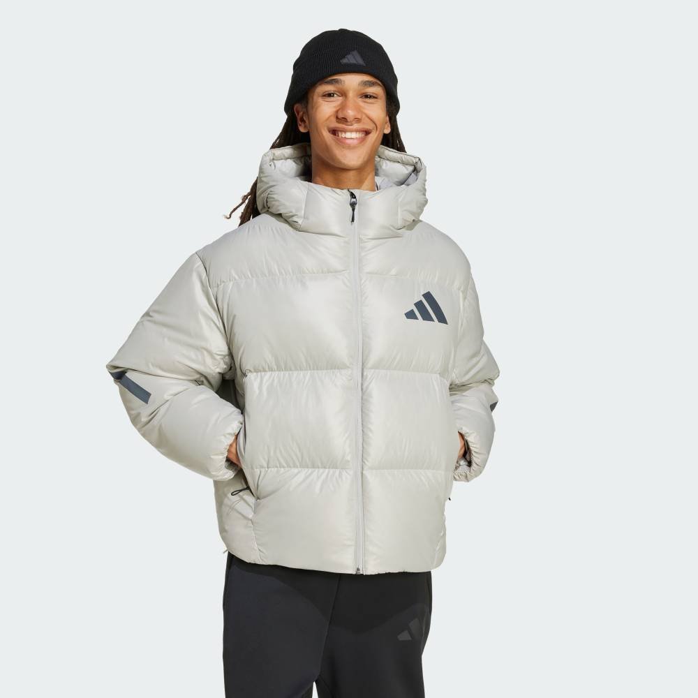 Пуховая куртка ZNE Puffer Climawarm Adidas, gray