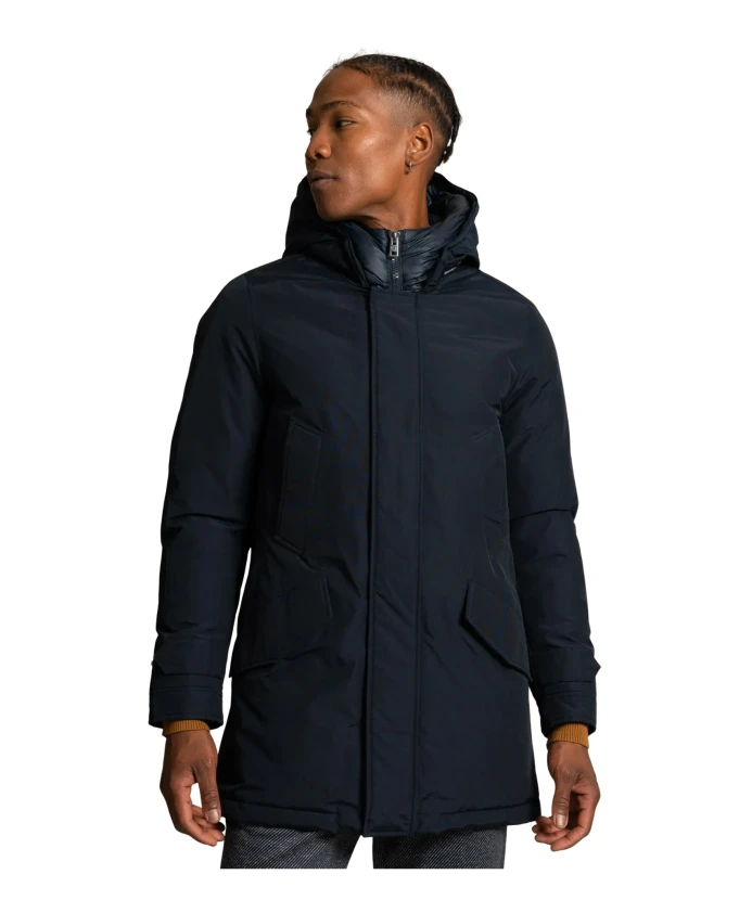 

Куртка Парка тепло и стильно Woolrich, синий