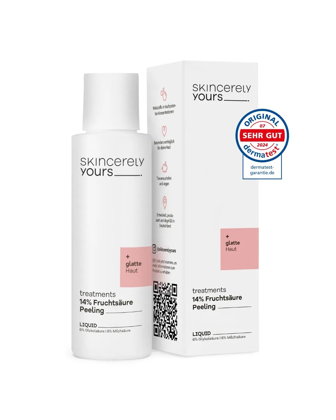 Скраб Skincerely Yours — Для лица с фруктовыми кислотами и экстрактом зеленого чая от Generisch