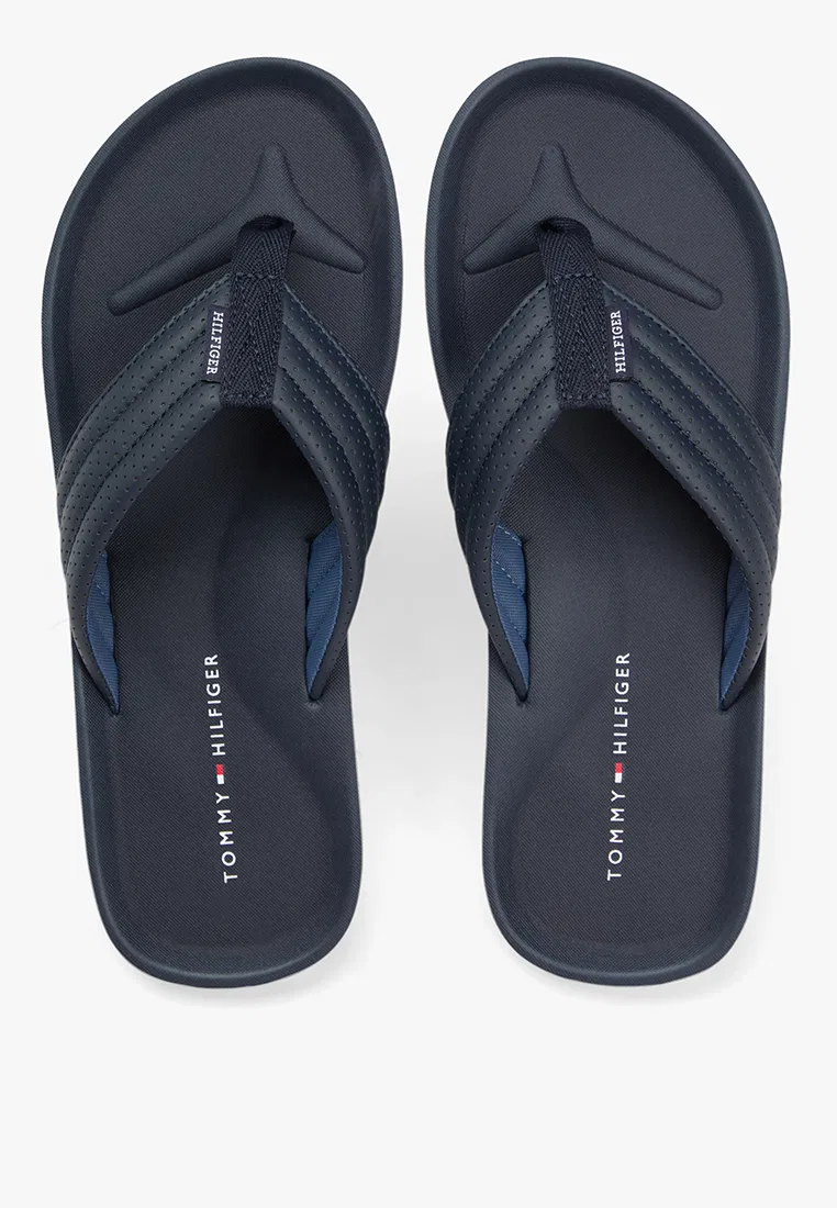 Сандалии пляжные, с перфорацией и мягкой подкладкой, TH Mainline Tommy Hilfiger, цвет Desert Sky — фото 2