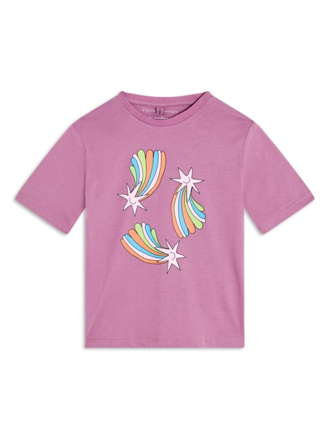 

Stella McCartney Kids футболка Stars с графичным принтом, розовый