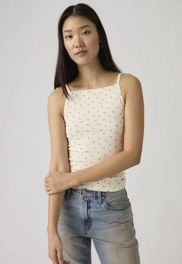 Фартук из сухих продуктов, майка Levi'S, Abbey Ditsy Coral Blush