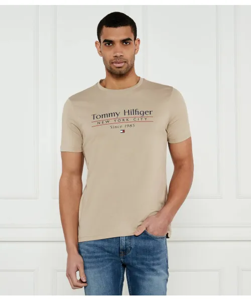 

Футболка Regular fit Tommy Hilfiger, бежевый