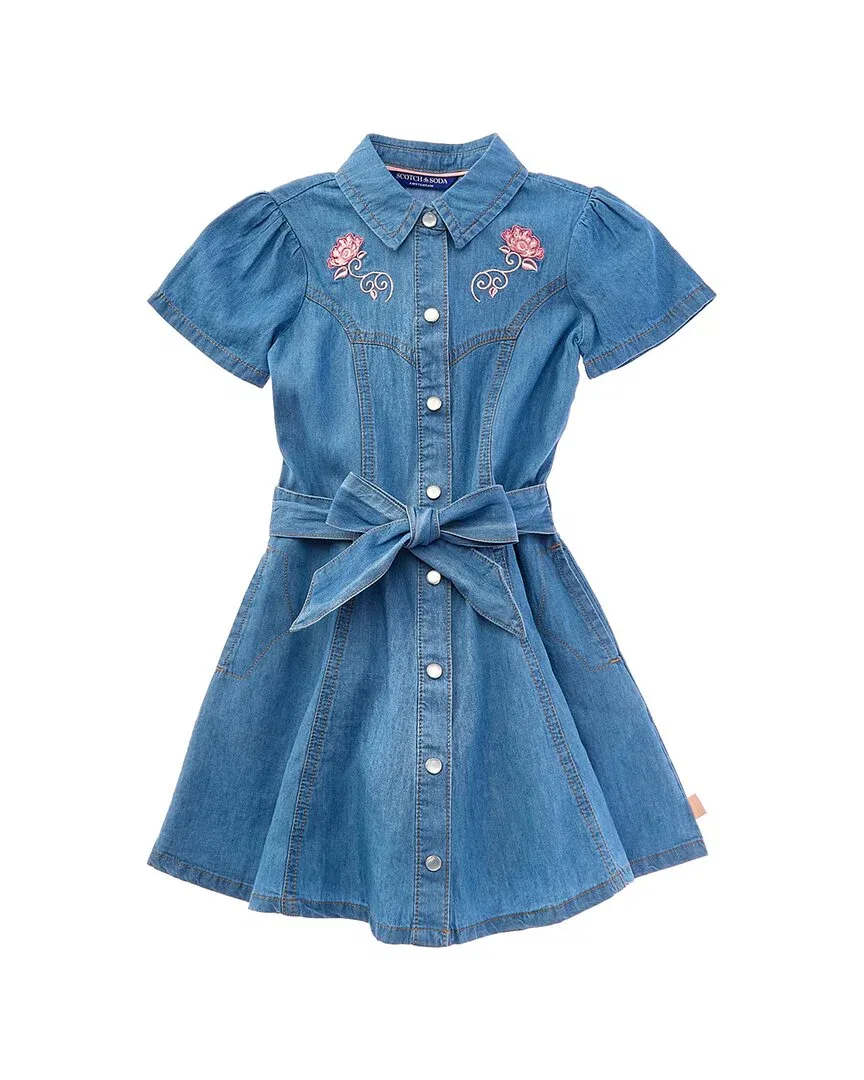 Джинсовое платье Scotch & Soda, синий