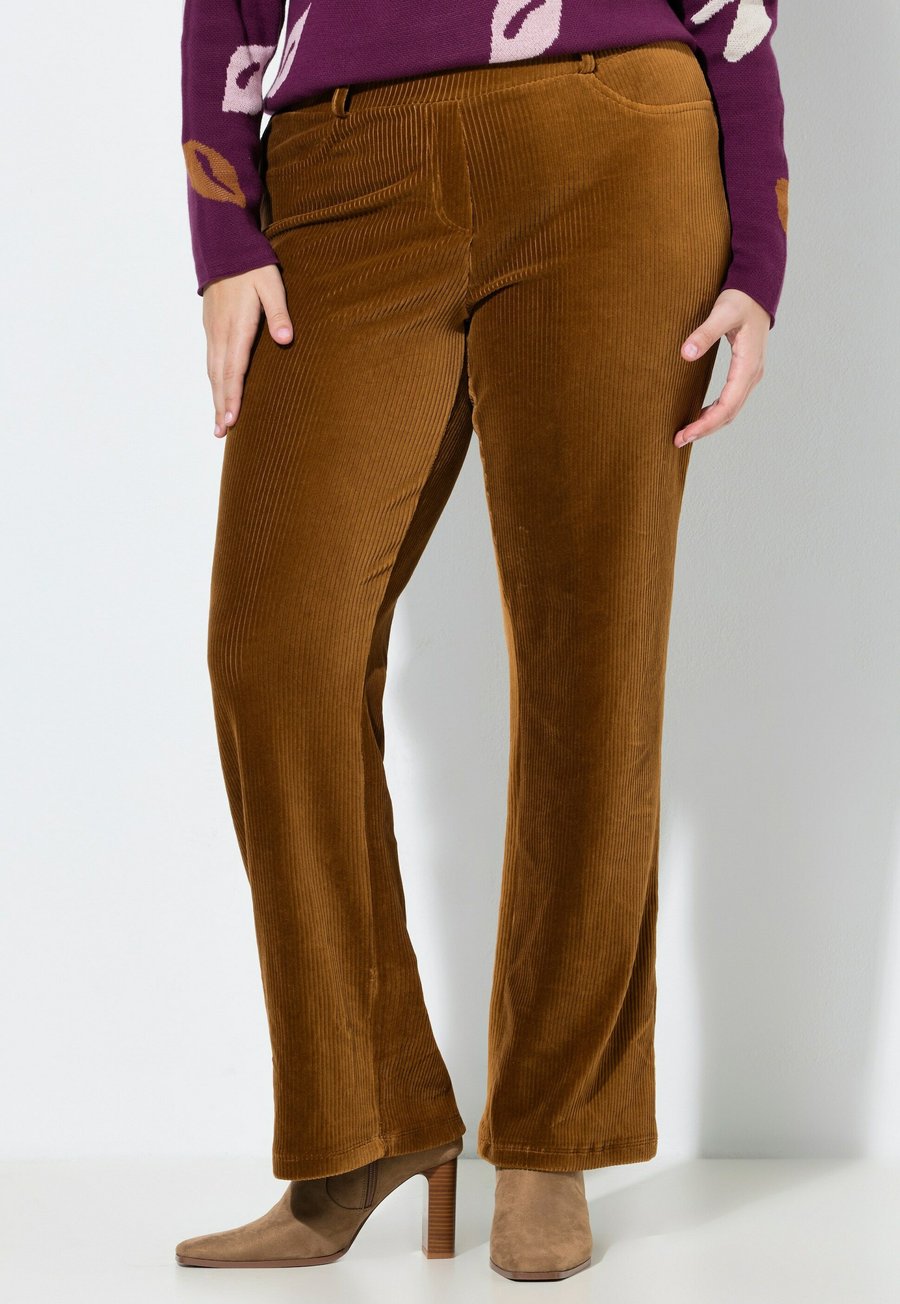 

Брюки Ulla Popken MARY ELASTIKBUND, Cognac