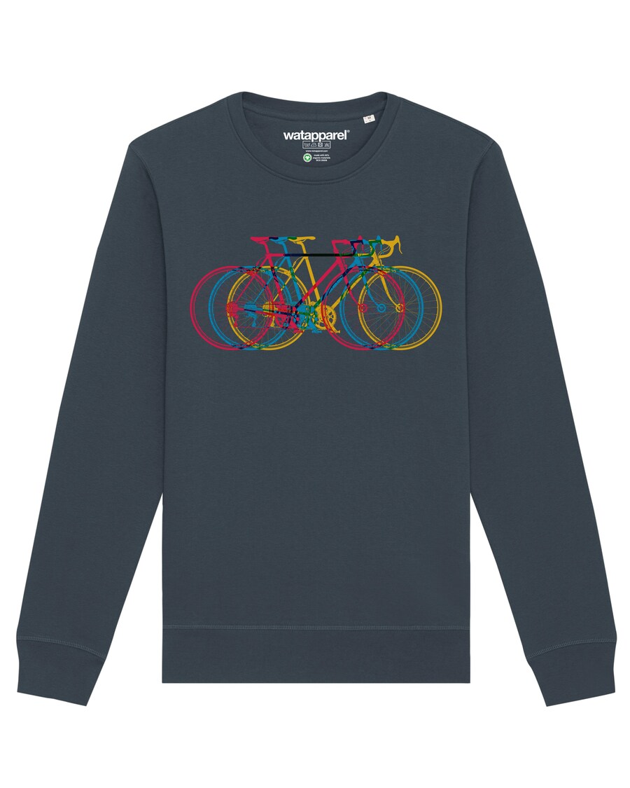 

Свитер Watapparel Sweatshirt Fahrräder, антрацит