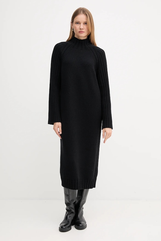 

Платье с шерстью VERA Barbour, черный