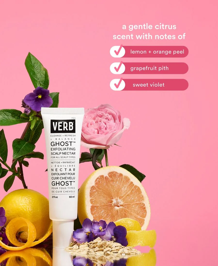 Сыворотка для волос Verb Отшелушивающий нектар для кожи головы Ghost - 60 мл — фото 3