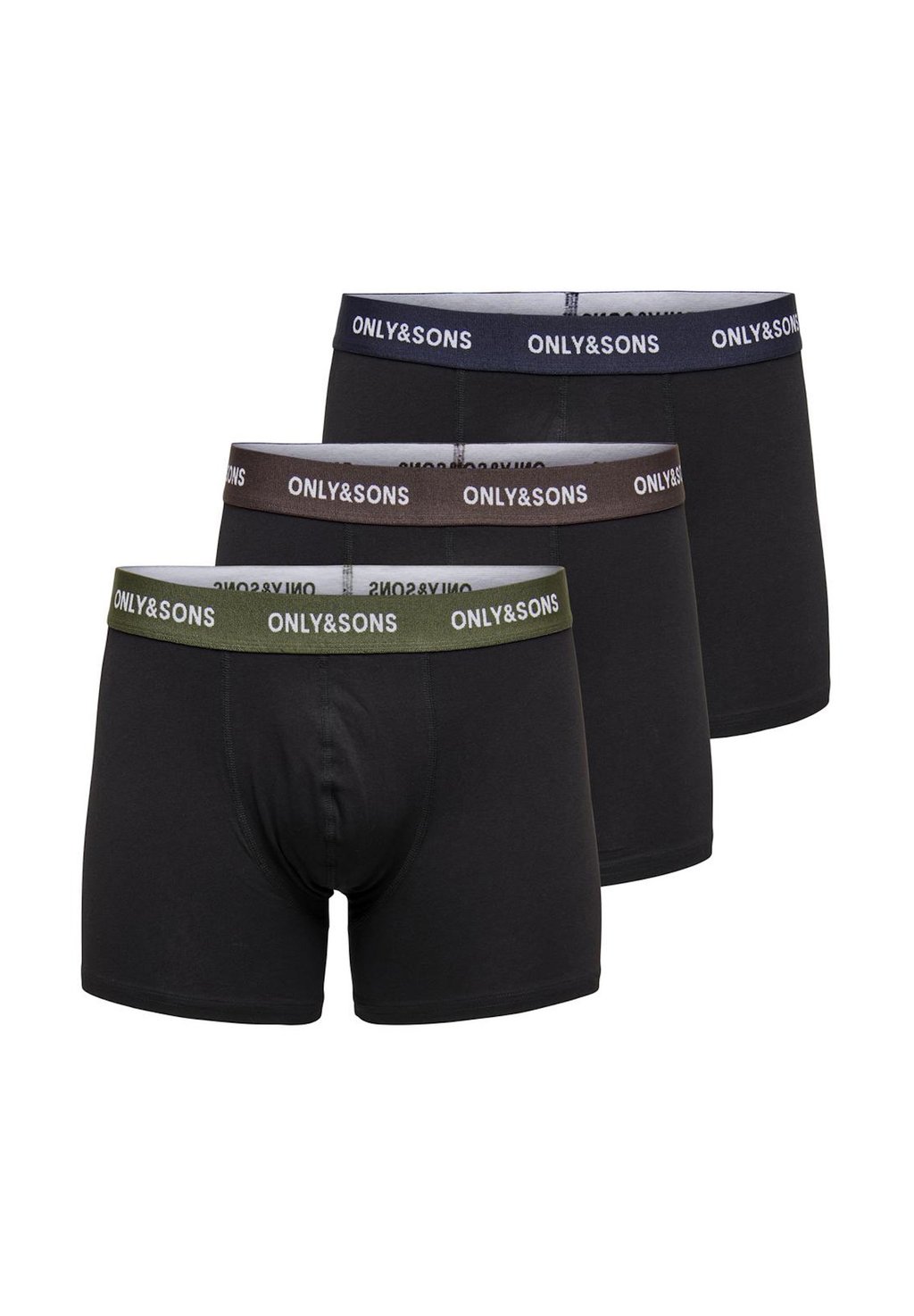 

Брюки FITZ SOLID 3PACK Only & Sons, черный