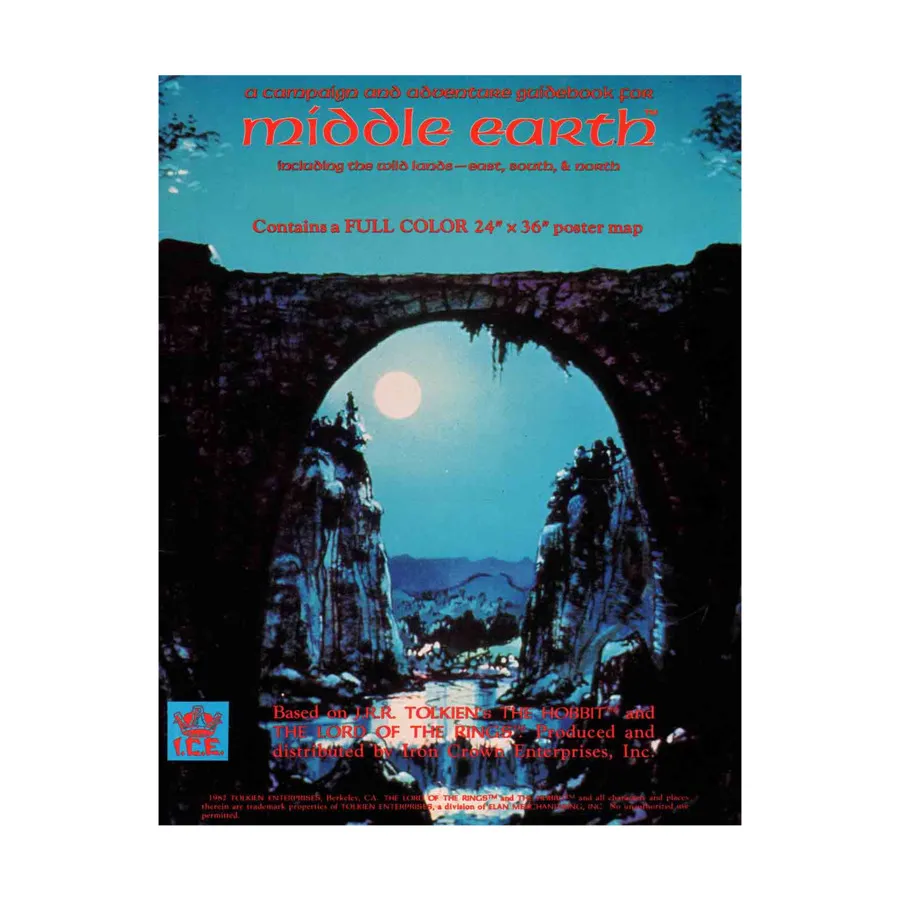 

Campaign and Adventure Guidebook for Middle Earth, A, Middle-Earth Role Playing (MERP) (1st Edition) - Core Books & Supplements, мягкая обложка