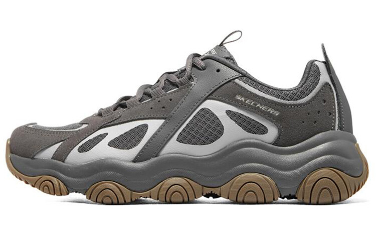 

Кроссовки Rover X Chunky мужские низкие, угольно-пепельно-серебристые Skechers
