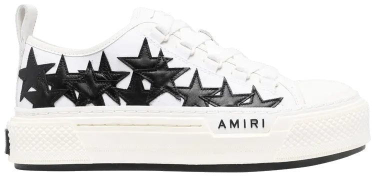 Кроссовки Amiri Wmns Stars Court Low 'White Black', белый
