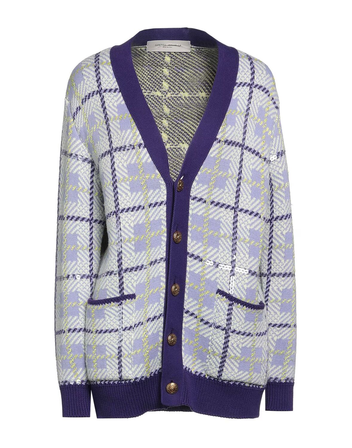 

Кардиган Golden Goose, фиолетовый