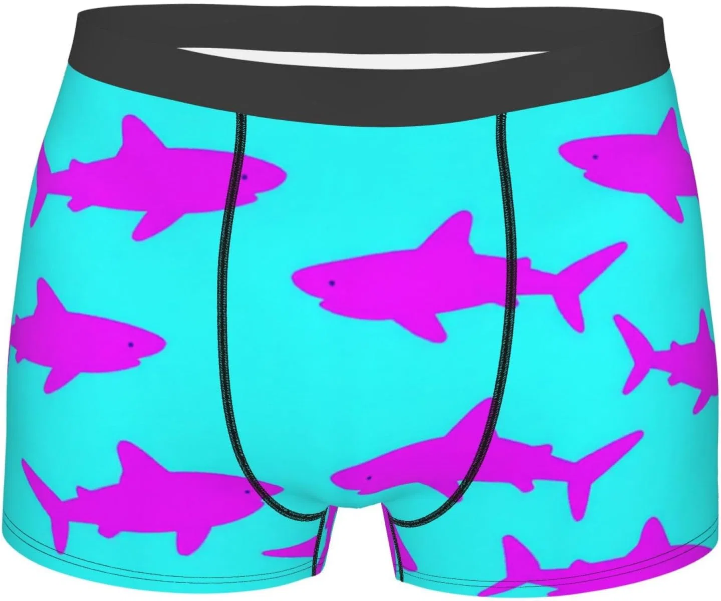 Боксеры Pink Shark Blue