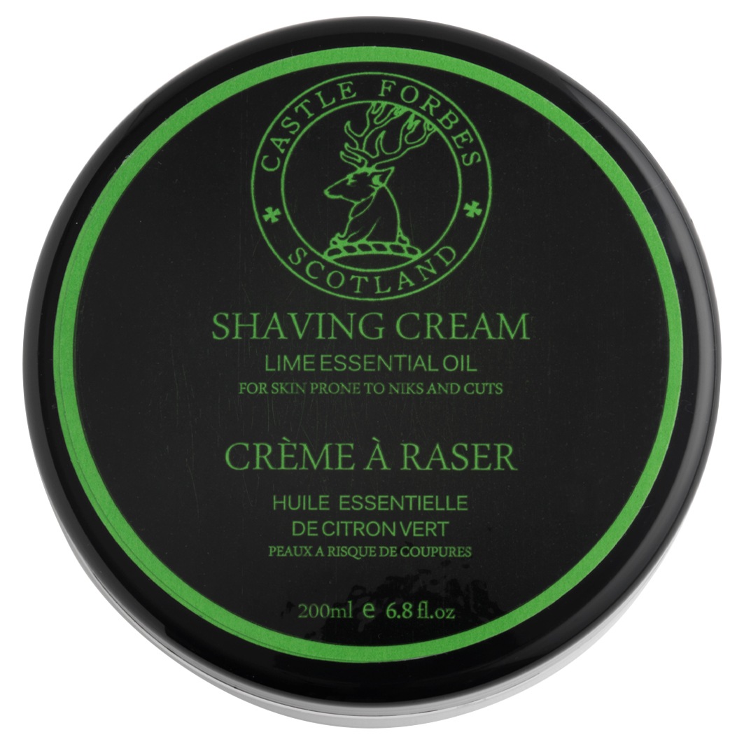 

Крем для бритья shaving cream lime Castle Forbes, объем 200 мл
