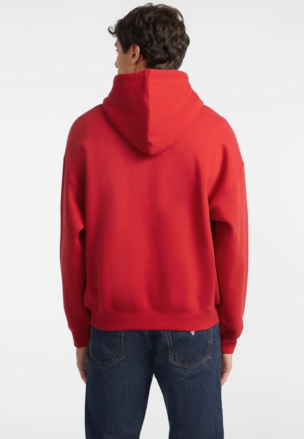 

Толстовка с капюшоном OS EMB Guess Jeans, красный