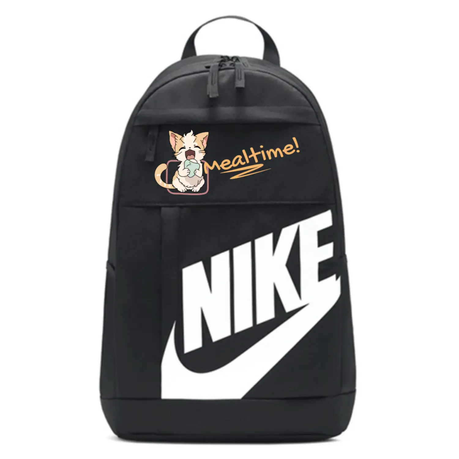 

Nike Элементальный тканевый рюкзак унисекс черный, cat